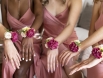 close-up-friends-wearing-flowers-bridal-party